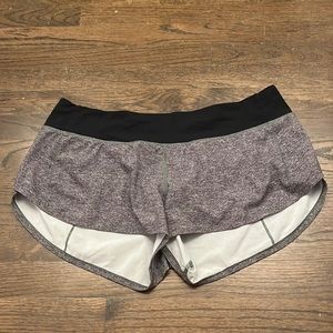 Lululemon speed up shorts 2.5”